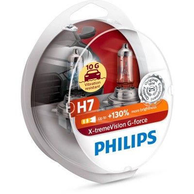 Слика на сијалица за фарови и халогенки PHILIPS X-tremeVision G-force 12972XVGS2 за Audi A6 Avant (4F5, C6) 3.0 TDI quattro - 240 коњи дизел