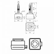 Слика 3 $на Сијалица за фарови и халогенки PHILIPS Xenon Vision 85409VIC1