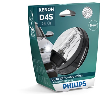 Слика на сијалица за фарови и халогенки PHILIPS Xenon X-tremeVision gen2 42402XV2S1 за Mitsubishi Outlander 3 (gg_w, gf_w) 2.0 Hybrid 4WD - 121 коњи бензин/ електро