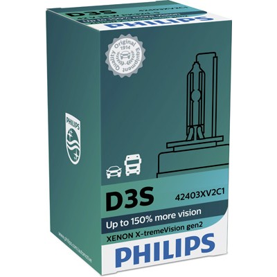 Слика на сијалица за фарови и халогенки PHILIPS Xenon X-tremeVision gen2 42403XV2C1 за Mercedes Sprinter 3.5-t Box (906) 309 CDI (906.631, 906.633, 906.635, 906.637) - 88 коњи дизел