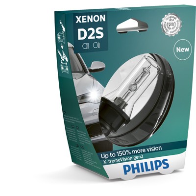 Слика на сијалица за фарови и халогенки PHILIPS Xenon X-tremeVision gen2 85122XV2S1 за Audi A6 Sedan (4F2, C6) 2.0 TDI - 121 коњи дизел