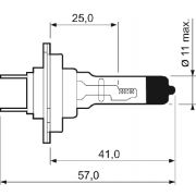 Слика 2 на сијалица за фарови и халогенки VALEO +50% LIGHT 032519