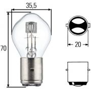 Слика 1 на сијалица за фарови HELLA 8GD 002 084-131