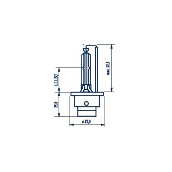 Слика на сијалица за фарови NARVA Xenon 84002 за Lancia Kappa (838a) 2.0 20V Turbo (838AM1AA) - 220 коњи бензин