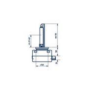 Слика 1 $на Сијалица за фарови NARVA Xenon 84010