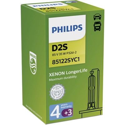 Слика на сијалица за фарови PHILIPS Xenon LongerLife 85122SYC1 за Audi Allroad (4BH, C5) 2.7 T quattro - 250 коњи бензин