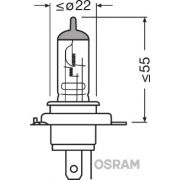 Слика 3 на сијалица со загревачка жица, главни фарови; сијалица со загревачка жица, главни фарови OSRAM NIGHT RACER 50 64185NR5
