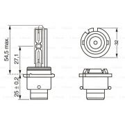 Слика 5 на сијалица со загревачка жица, главни фарови BOSCH 1 987 302 903