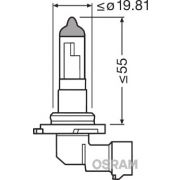 Слика 2 на сијалица со загревачка жица, главни фарови OSRAM Original 9145