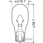 Слика 2 на сијалица со загревачка жица, трепкачи; сијалица со загревачка жица, трепкачи OSRAM Original 921NA
