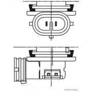 Слика 2 на сијалица со загревачка жица, фар за магла HERTH+BUSS ELPARTS 89901308