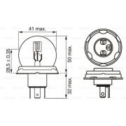 Слика 5 $на Сијалица со загревачка жица BOSCH 1 987 302 421