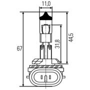 Слика 1 $на Сијалица со загревачка жица HELLA 8GH 008 991-031