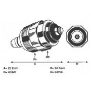 Слика 2 на соленоид DELPHI 7240-112