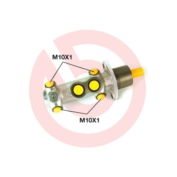 Слика на Сопирачка пумпа BREMBO M 23 035