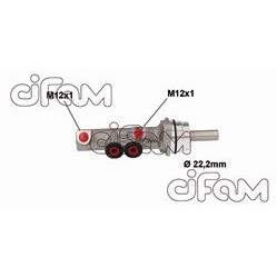 Слика на Сопирачка пумпа CIFAM 202-1116 за VW Jetta 6 (162) 1.4 TSI - 160 коњи бензин