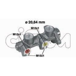 Слика на Сопирачка пумпа CIFAM 202-180 за Opel Kadett E 1.2 - 55 коњи бензин