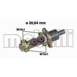 Слика на Сопирачка пумпа METELLI 05-0207 за Seat Toledo (1L) 1.8 i - 90 коњи бензин