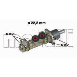 Слика на Сопирачка пумпа METELLI 05-0208 за Alfa Romeo 155 (167) Sedan 2.5 V6 (167.A1C, 167.A1E) - 163 коњи бензин