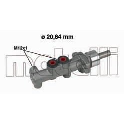 Слика на Сопирачка пумпа METELLI 05-0400 за VW Fox (5Z1,5Z3) 1.0 - 73 коњи бензин