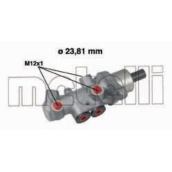 Слика на Сопирачка пумпа METELLI 05-0536 за Audi TT (8N3) 1.8 T quattro - 224 коњи бензин