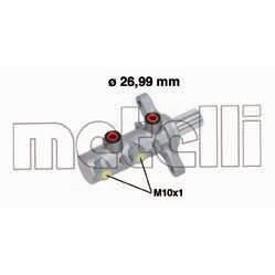 Слика на Сопирачка пумпа METELLI 05-0728 за Peugeot Boxer Platform 2.2 HDi 100 - 101 коњи дизел