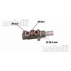 Слика на Сопирачка пумпа METELLI 05-0899 за Citroen C4 Grand Picasso 2 1.6 BlueHDi 100 - 99 коњи дизел