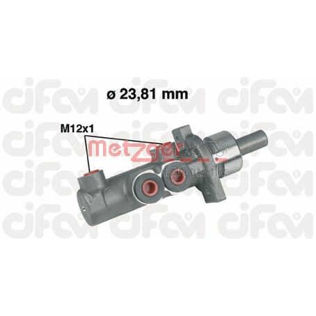 Слика на Сопирачка пумпа METZGER CIFAM 202-280 за Seat Toledo 2 Saloon (1M2) 1.8 20VT - 180 коњи бензин