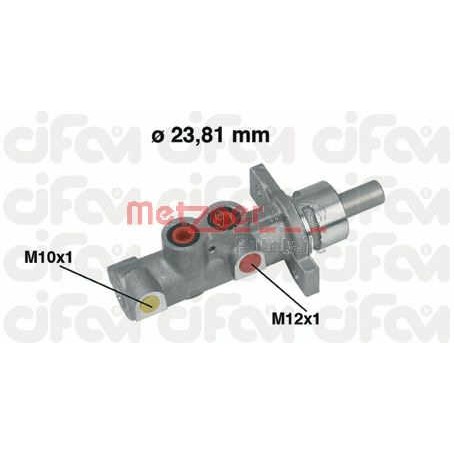 Слика на Сопирачка пумпа METZGER CIFAM 202-358 за Citroen Berlingo 1 BOX M 1.9 D (MBDJY) - 70 коњи дизел