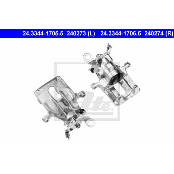 Слика на сопирачки апарат ATE 24.3344-1706.5 за Ford Focus (daw,dbw) 1.6 16V - 100 коњи бензин