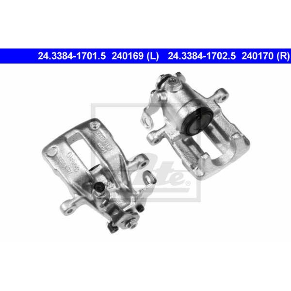 Слика на сопирачки апарат ATE 24.3384-1702.5 за Audi 80 Avant (8C, B4) 2.0 E 16V - 140 коњи бензин