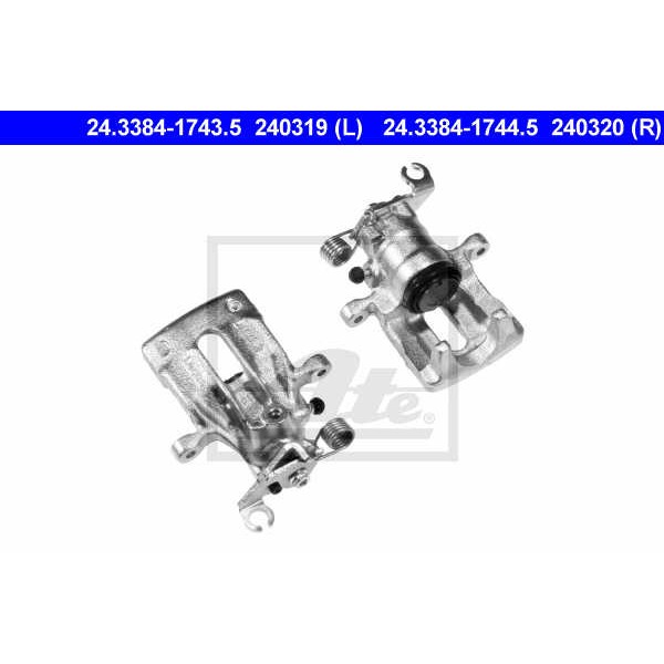 Слика на сопирачки апарат ATE 24.3384-1743.5 за Volvo S40 Sedan (VS) 1.9 T4 - 200 коњи бензин