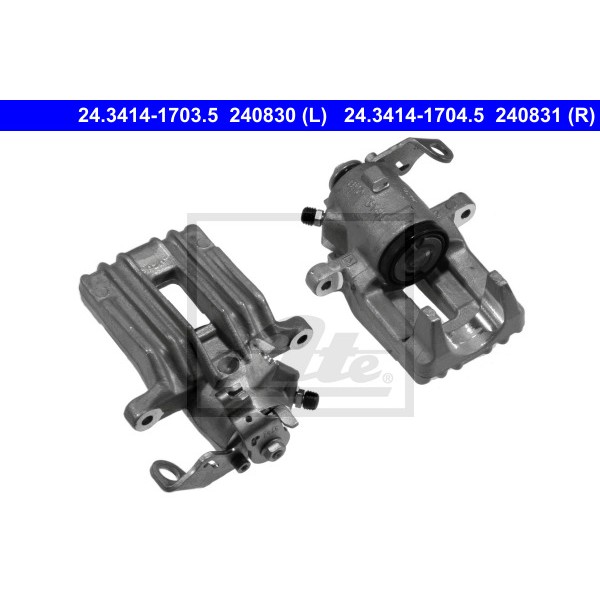 Слика на сопирачки апарат ATE 24.3414-1703.5 за VW Jetta 4 Estate (1J6) 2.3 V5 - 150 коњи бензин