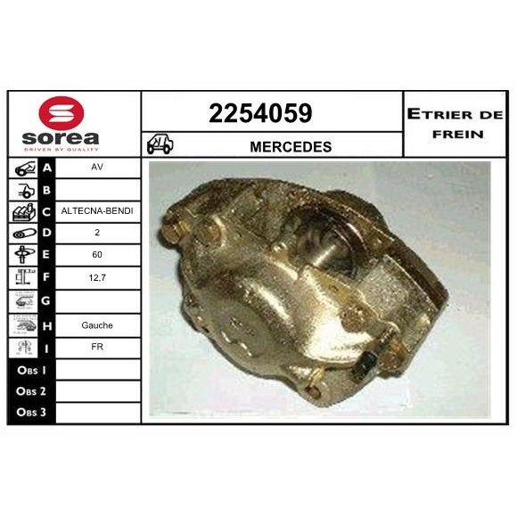 Слика на Сопирачки апарат EAI 2254059