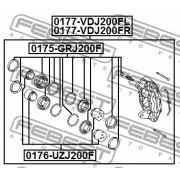 Слика 2 $на Сопирачки апарат FEBEST 0177-VDJ200FR