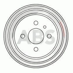 Слика на Сопирачки барабан A.B.S. 2373-S