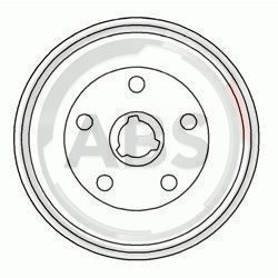 Слика на Сопирачки барабан A.B.S. 2374-S