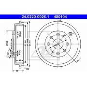 Слика 1 $на Сопирачки барабан ATE 24.0220-0026.1