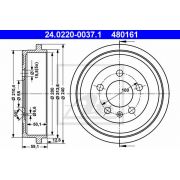 Слика 1 $на Сопирачки барабан ATE 24.0220-0037.1