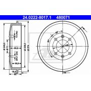 Слика 1 на Сопирачки барабан ATE 24.0222-8017.1