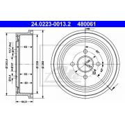 Слика 1 на Сопирачки барабан ATE 24.0223-0013.2