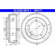 Слика 1 $на Сопирачки барабан ATE 24.0225-4016.1