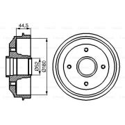 Слика 1 на Сопирачки барабан BOSCH 0 986 477 070