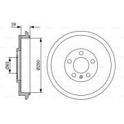 Слика 5 $на Сопирачки барабан BOSCH 0 986 477 152