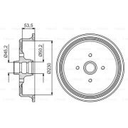 Слика 1 на Сопирачки барабан BOSCH 0 986 477 160