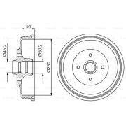 Слика 1 $на Сопирачки барабан BOSCH 0 986 477 178