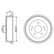 Слика 1 $на Сопирачки барабан BOSCH 0 986 477 230