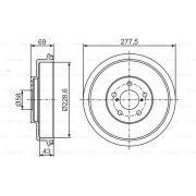 Слика 1 $на Сопирачки барабан BOSCH 0 986 477 279