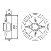 Слика 5 на Сопирачки барабан BOSCH 0 986 477 303