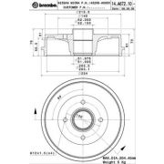 Слика 1 на Сопирачки барабан BREMBO 14.A672.10